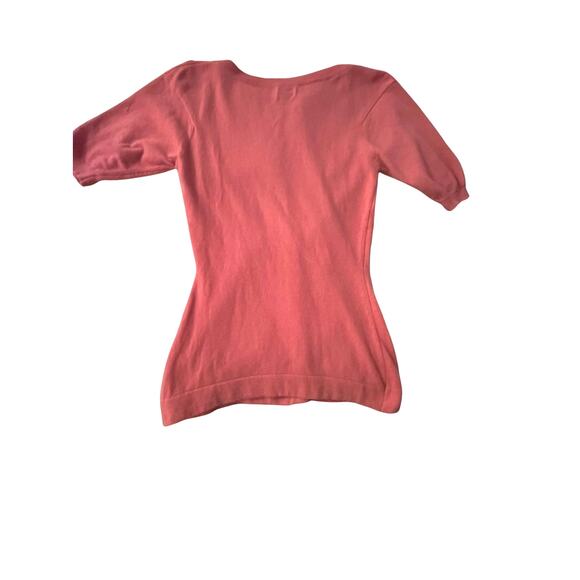 Vintage Chanel Cashmere Short Sleeve Sweater - Picture 3 of 4